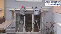 Montage der Firstschiebe