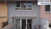 Montage der Firstschiebe