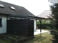 Demontage alte Pergola Demontage alte Pergola