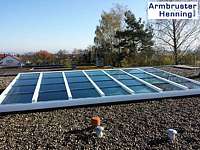 Glasschiebedach bzw. Terrassendach Bietigheim